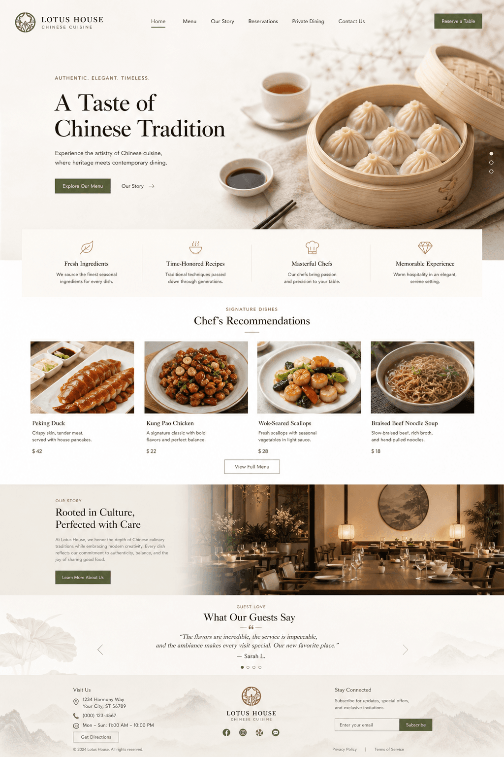 Lotus House Chinese Cuisine